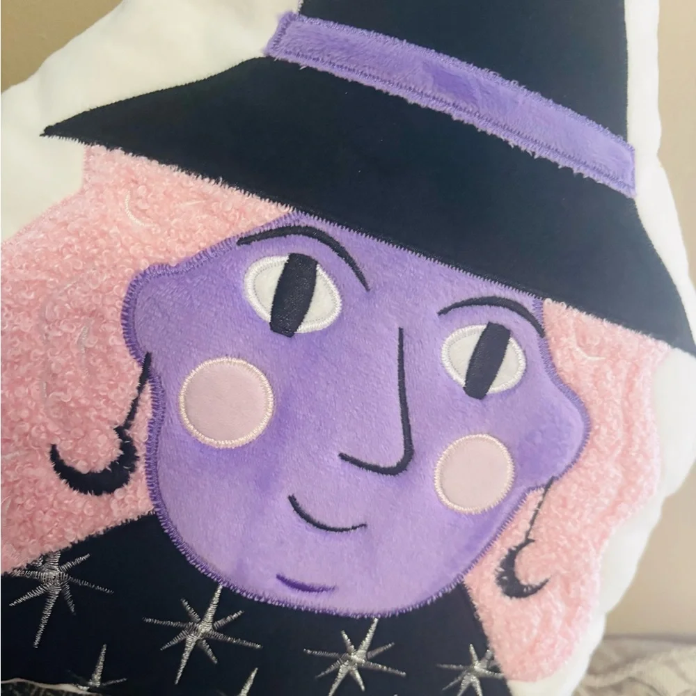 Hyde & EEK! Boutique Target Adorable Witch Decorative Pillow.